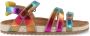 VINGINO Vienna leren sandalen roze multi Meisjes Leer Meerkleurig 25 - Thumbnail 4