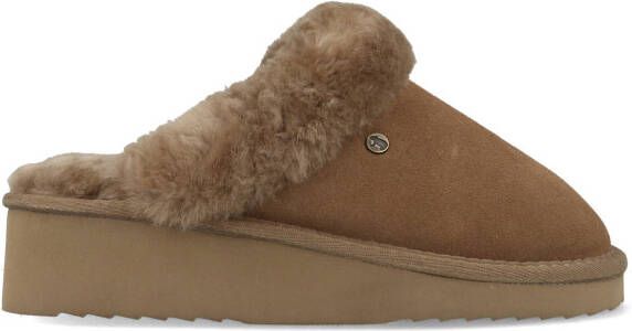 Warmbat Pantoffels Alice ALC381055 Mud Bruin