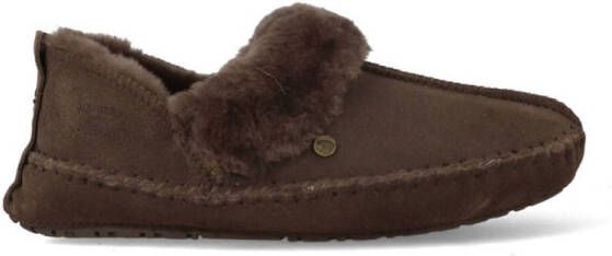 Warmbat Pantoffels Barrine BAR341088 Pebble Bruin