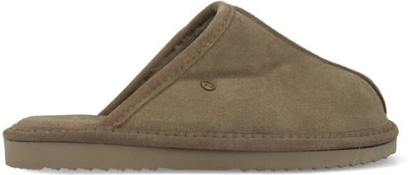 Warmbat pantoffel slipper Barron kaki legergroen - Foto 2