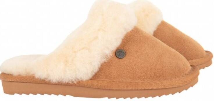 Warmbat Pantoffels Flurry Kids FLS221025 Cognac Bruin - Foto 4