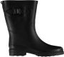 XQ Footwear Regenlaars Riem Rubber Zwart Laarzen - Thumbnail 2