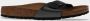 Birkenstock Madrid Dames Slippers Metallic Black Narrow fit | Zwart | Imitatieleer - Thumbnail 4