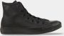 Converse All Stars Leather Hoog sneakers 135251C Zwart - Thumbnail 2