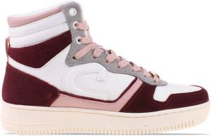 Cruyff Campo High Lux Wit Roze Dames