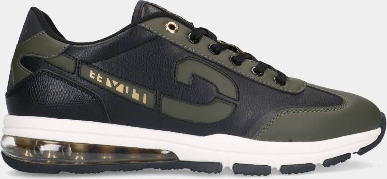 Cruyff Flash Runner 559 Olive Green Black heren sneakers