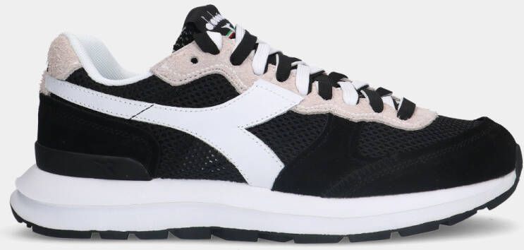 Diadora Kmaro 42 Suède Mesh Black White heren sneakers