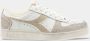 Diadora Magic Basket Low Icona Woman Lage sneakers Leren Sneaker Dames Wit - Thumbnail 2