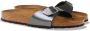 Birkenstock Madrid Dames Slippers Metallic Black Narrow fit | Zwart | Imitatieleer - Thumbnail 58