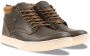 British Knights WOOD Heren sneakers hoog Donker bruin - Thumbnail 3