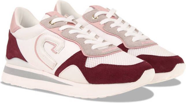 Cruyff Parkrunner Lux Wit Bordeaux Dames