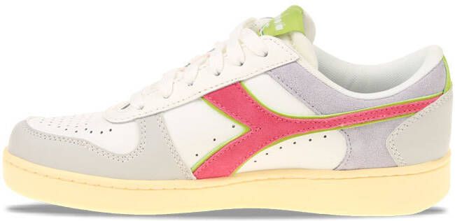 Diadora Magic Basket Low Roze Groen Dames