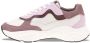 Hub Rock-w Lage sneakers Leren Sneaker Dames Paars - Thumbnail 8