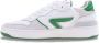 Hub Smash Heren Lage sneakers Leren Sneaker Heren Wit - Thumbnail 6