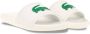 Lacoste Croco Slide Wht Grn Schoenmaat 44 1 2 Slides & sandalen 37CMA0018 - Thumbnail 10