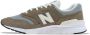 New Balance Trendy Leren en Textiele Sneaker voor Heren Bruin Heren - Thumbnail 12