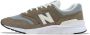 New Balance Trendy Leren en Textiele Sneaker voor Heren Bruin Heren - Thumbnail 12