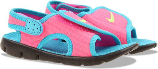 Nike Sunray Adjust 4 Roze Blauw Kinderen