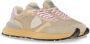Philippe Model Beige Antibes Hardloopschoenen Vrouwen Multicolor Dames - Thumbnail 14