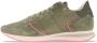 Philippe Model Bekijk hier de Tzld- Tropez X WN29 MONDIAL NEON-MILITAIRE van by SHUZ sneakers lage-sneakers dames WN29 MONDIAL NEON-MILITAIRE Suede Comb - Thumbnail 12