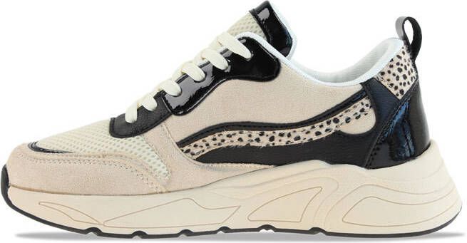 Poelman Bella Beige Zwart Dames