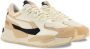 PUMA Bruin Tinten Rs-z Reinvent Wn's Lage sneakers Leren Sneaker Dames Beige - Thumbnail 9