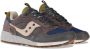 Saucony Unisex Leren en Textiele Sneakers Gray Heren - Thumbnail 8