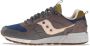 Saucony Unisex Leren en Textiele Sneakers Gray Heren - Thumbnail 9