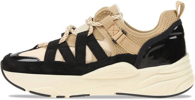 Shoecolate Lola Zwart Beige Dames