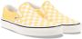 Vans Ruitpatroon Instap Lage Schoen Lijnzaad Wit Yellow Heren - Thumbnail 7