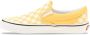 Vans Ruitpatroon Instap Lage Schoen Lijnzaad Wit Yellow Heren - Thumbnail 8