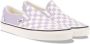 Vans Ruitpatroon Slip-on Sneaker Languid Lavendel Wit Purple Dames - Thumbnail 3