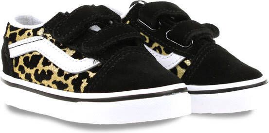 Vans Old Skool Zwart Luipaard Peuters