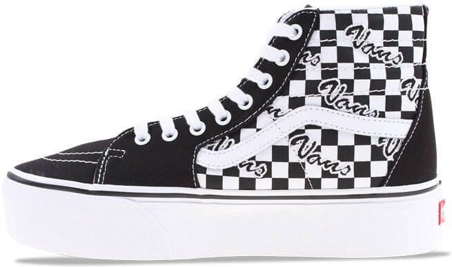 Vans SK8-Hi Tapered Stackform Zwart Wit Dames