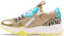Vingino Zetta sneakers met panterprint goud multi - Thumbnail 6