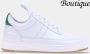 FILLING PIECES Lage Sneakers Low Top Maat: 44 Materiaal: Nubuck Kleur: Wit - Thumbnail 2