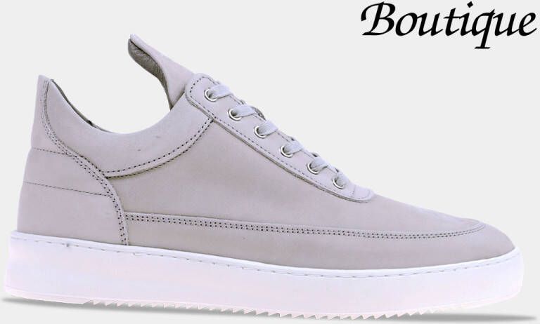 Filling Pieces Low Top Ripple Nubuck Heren