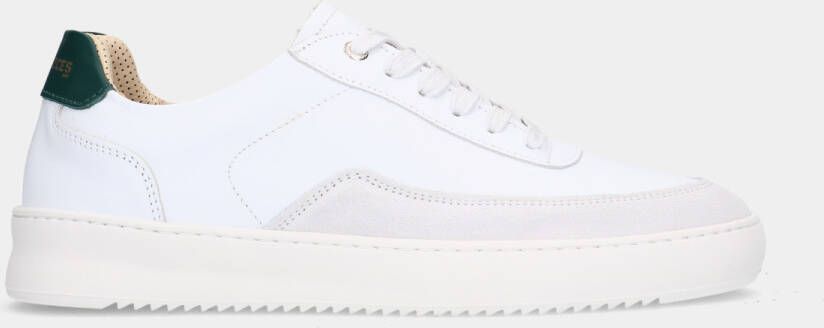Filling Pieces Witte Leren Sneakers Klassiek Veters Stijlvol White Heren - Foto 9