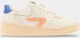 Hub Retro Sneaker Court-z Lage sneakers Leren Sneaker Dames Wit - Thumbnail 3