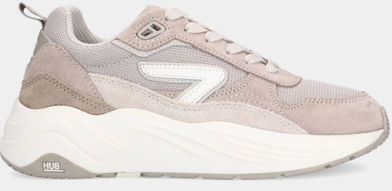 PHILIPPE MODEL Hub Glide S43 Beige Grey Off White dames sneakers