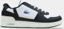 Lacoste Contrasterende kleuren leren T-Clip sneakers White Heren - Thumbnail 3