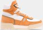 Off the Pitch Basketa Hi Dames Hoge sneakers Leren Sneaker Dames Oranje - Thumbnail 2