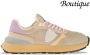 Philippe Model Beige Antibes Hardloopschoenen Vrouwen Multicolor Dames - Thumbnail 2