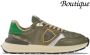 Philippe Model Heren Sneakers Atlu Wy01 Militaire Vert Groen Heren - Thumbnail 3