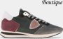 Philippe Model Dames Sneakers Tzld Wl01 Noir Burdeos Gray Grijs Dames - Thumbnail 2