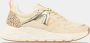 POSH by Poelman CAROCEL Dames Sneakers Beige Goud Multi - Thumbnail 3