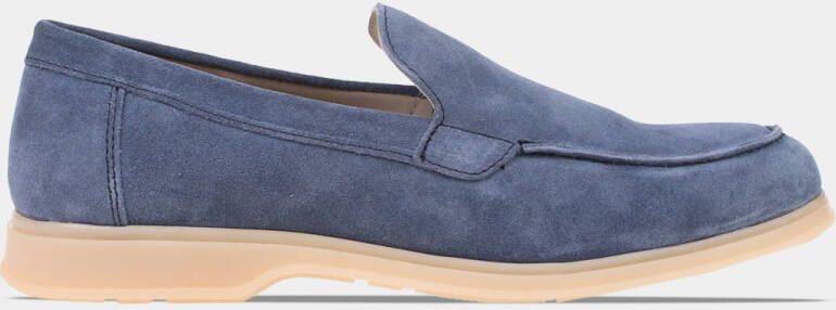 PS Poelman Andre suède loafers blauw - Foto 2