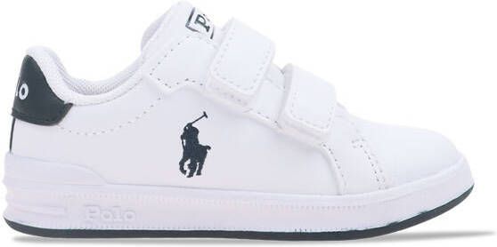 Ralph Lauren Polo Heritage Court II EZ White Navy peuter sneakers