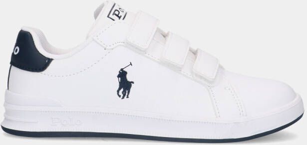 Ralph Lauren Polo Heritage Court II EZ White Navy kleuter sneakers