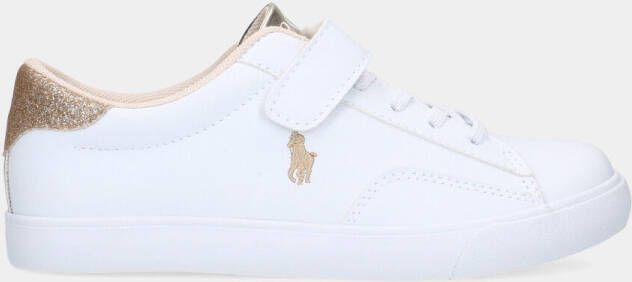 Ralph Lauren Polo Theron V PS White Gold kleuter sneakers